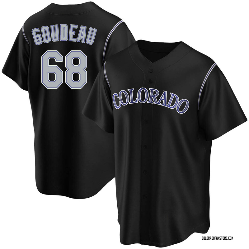 black colorado rockies jersey