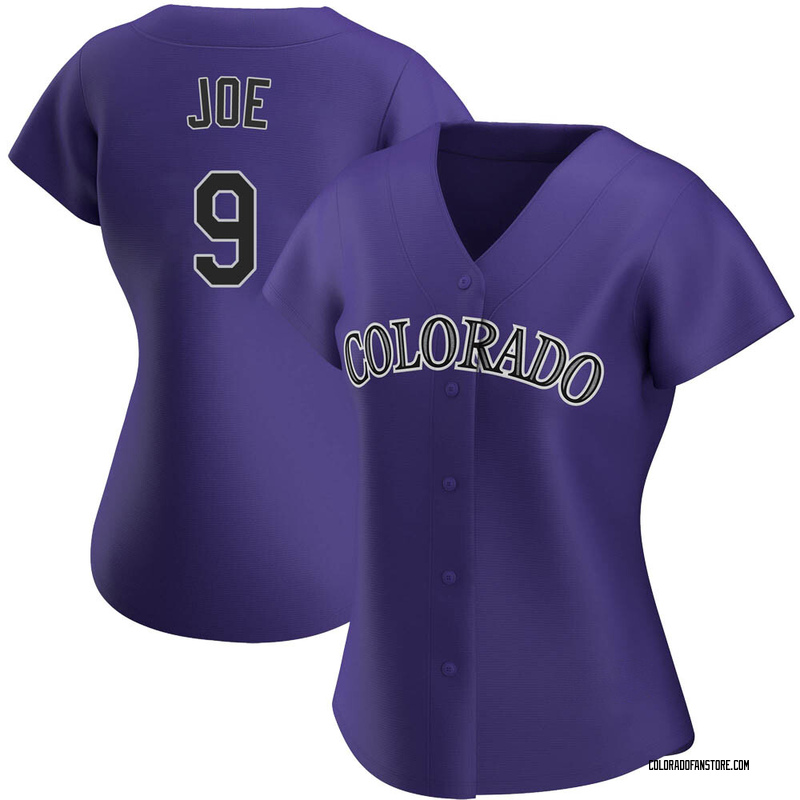 Connor Joe Women's Colorado Rockies Alternate Jersey Purple Replica